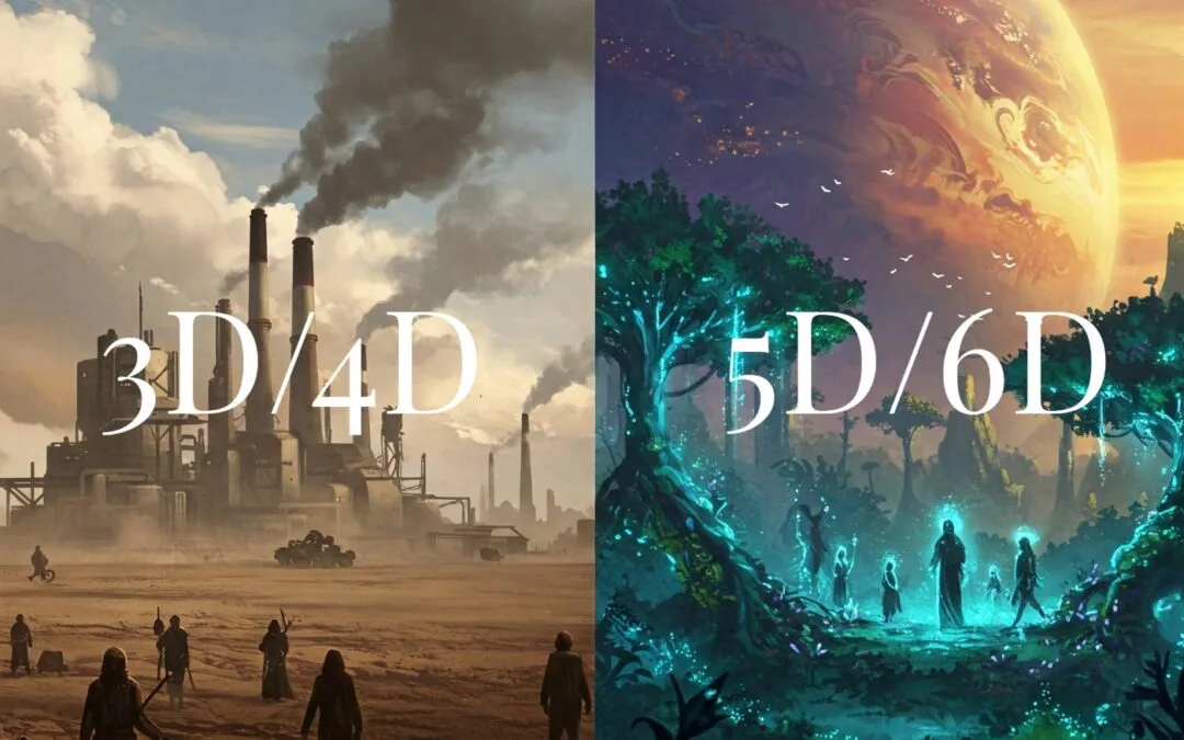 Old Earth (3D-4D) vs. New Earth (5D-6D) – Humanity’s Great Divide & Split in Consciousness