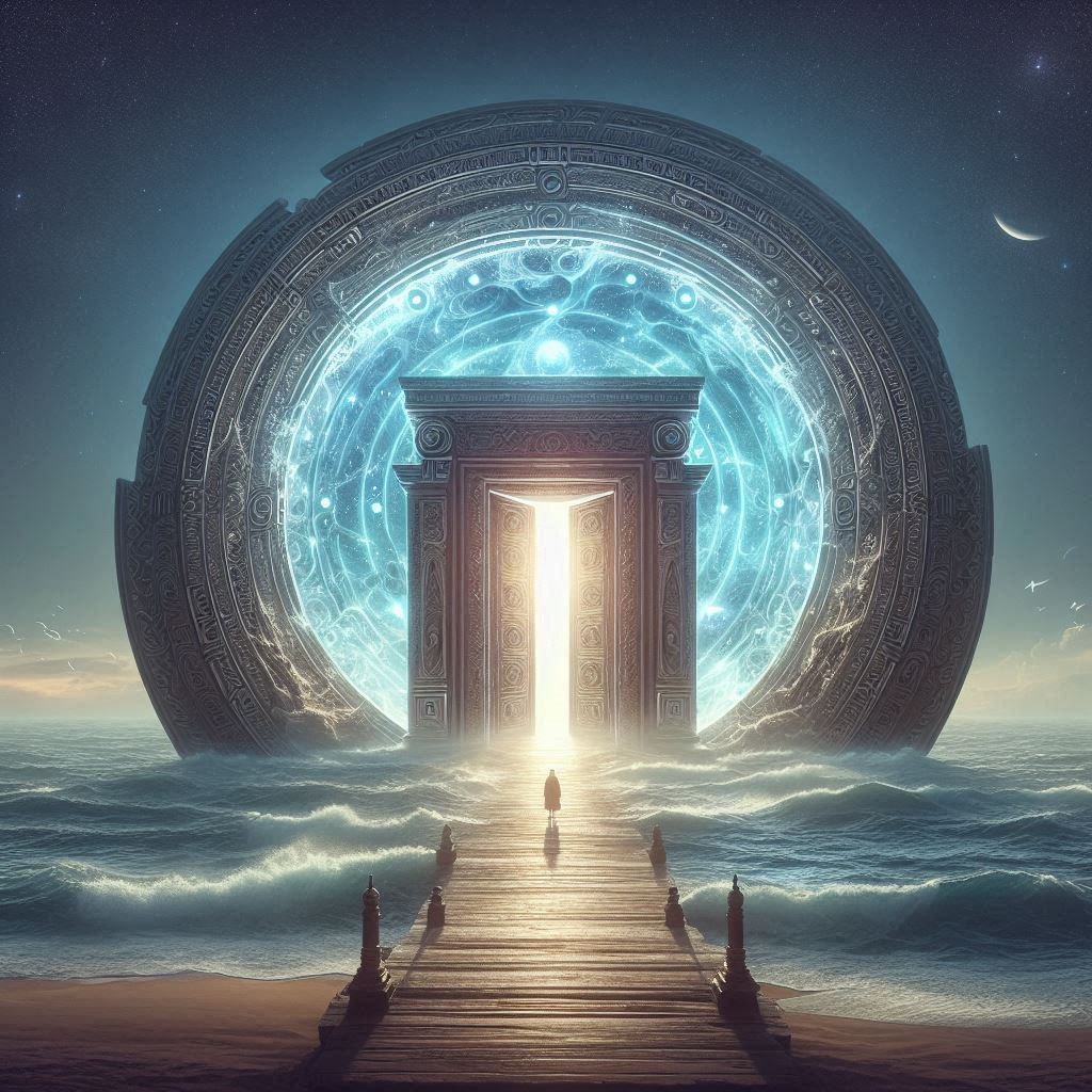 Atlantis Portal slightly opening as a Gateway towards Spiritual Initiation