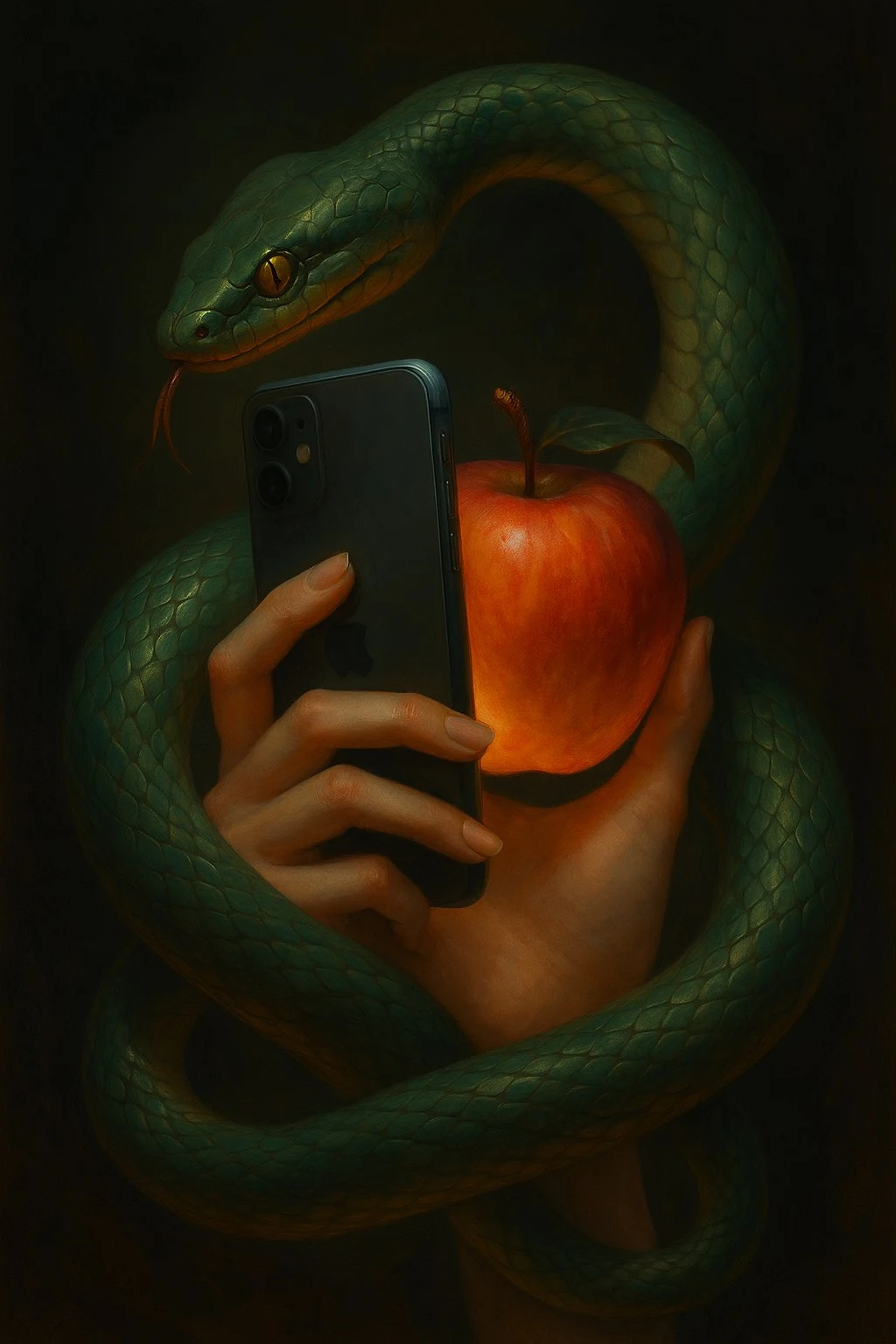 The Forbidden Fruit: Apple’s iPhone, Temptation & the Digital Ego
